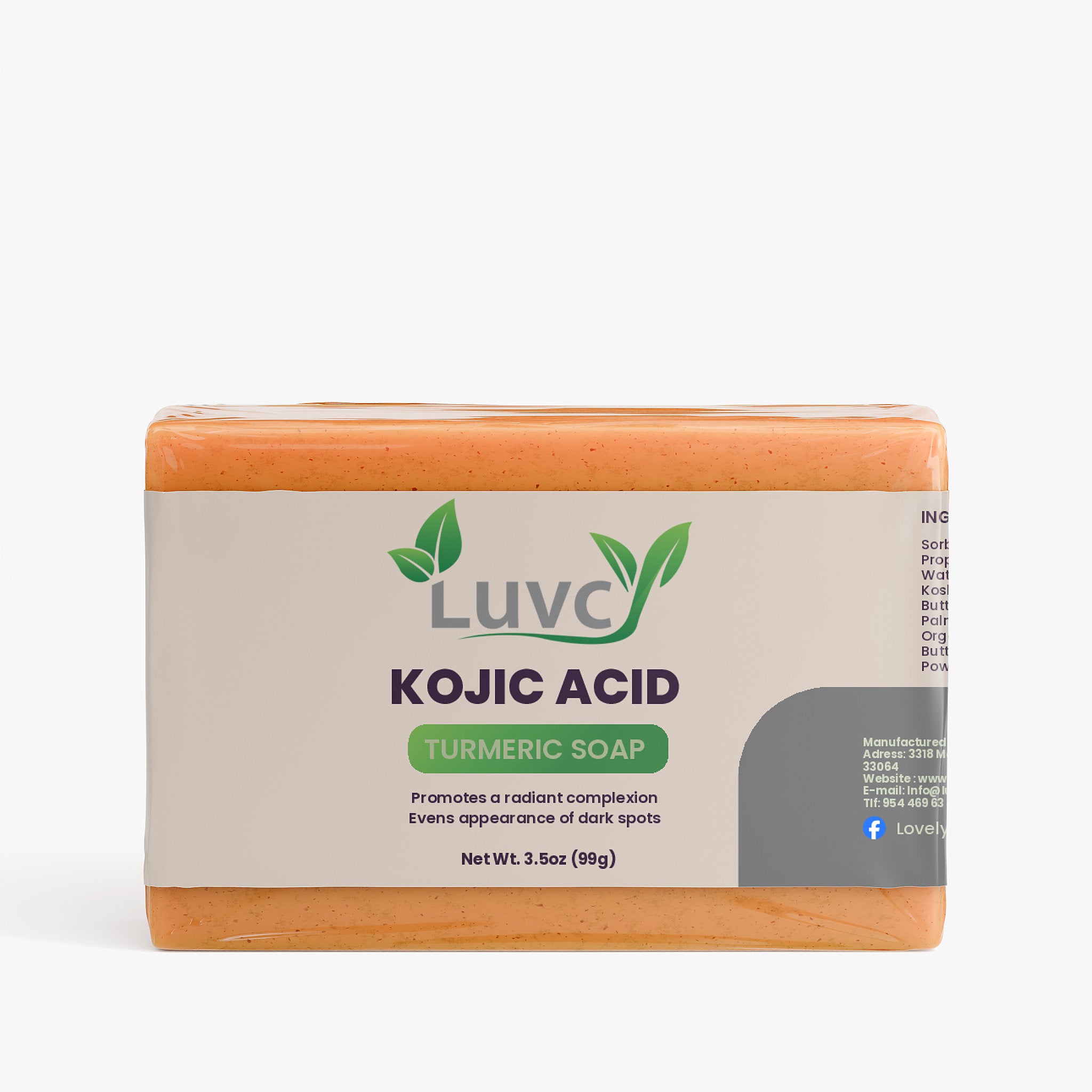 Kojic Acid & Turmeric Soap