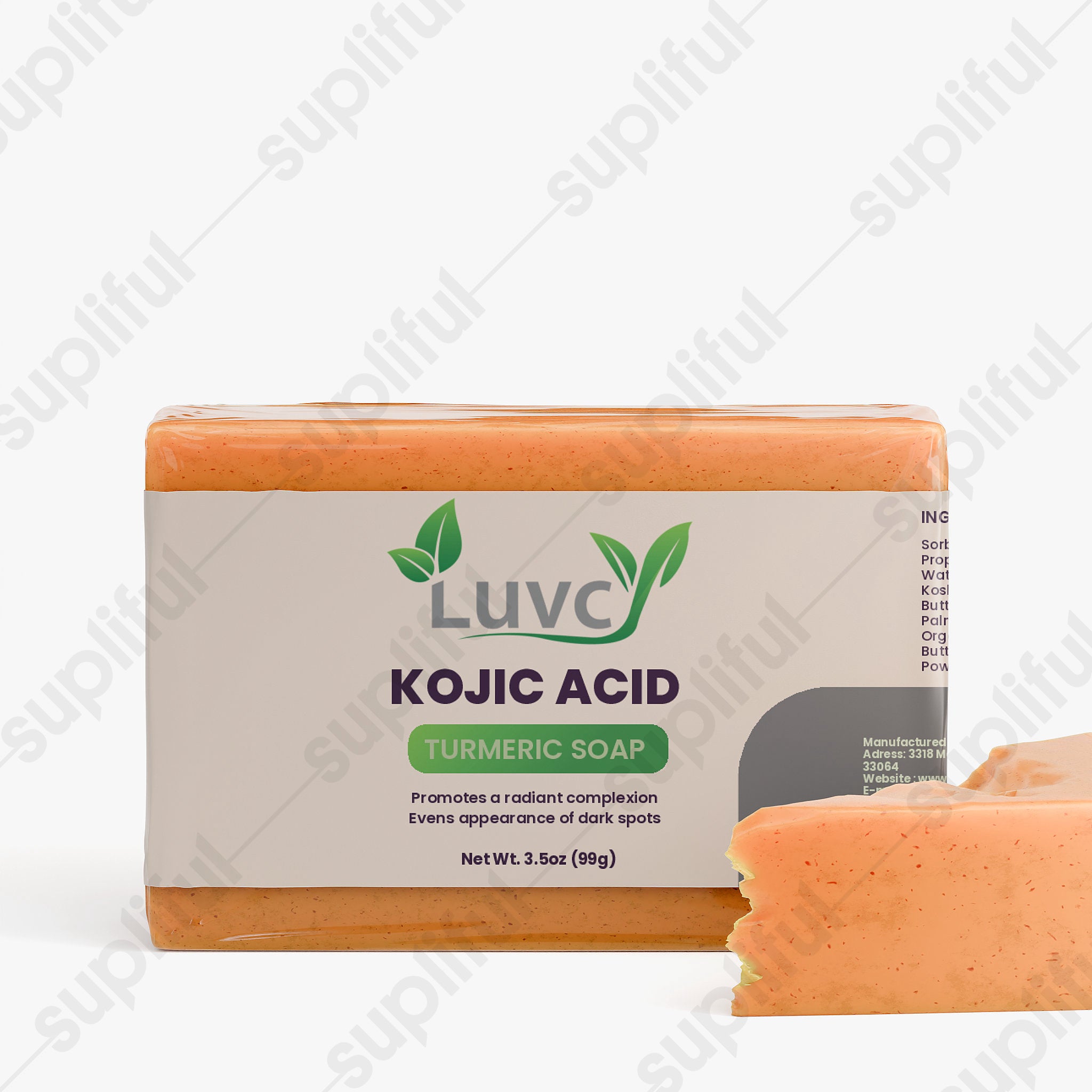 Kojic Acid & Turmeric Soap