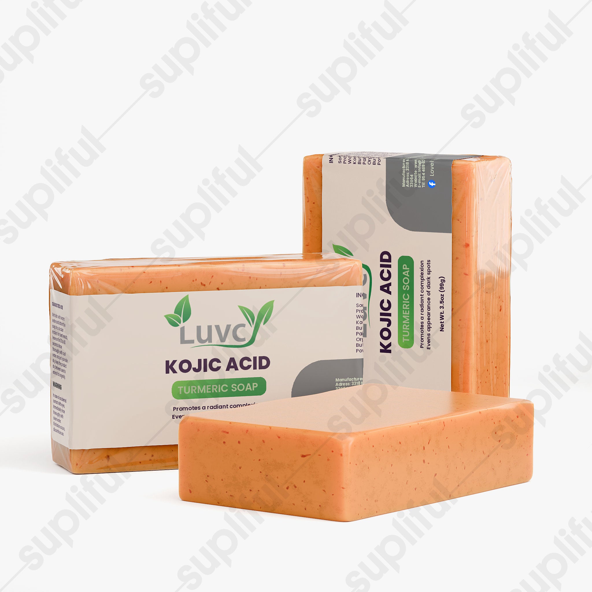 Kojic Acid & Turmeric Soap
